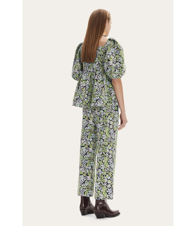 Stine Goya Isra Pants - Abstract Evening Floral