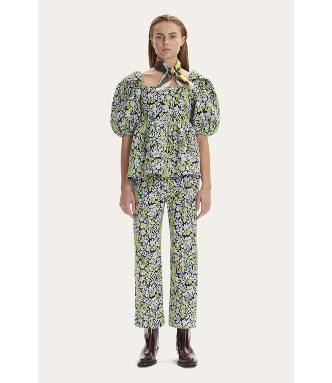 Stine Goya Isra Pants - Abstract Evening Floral