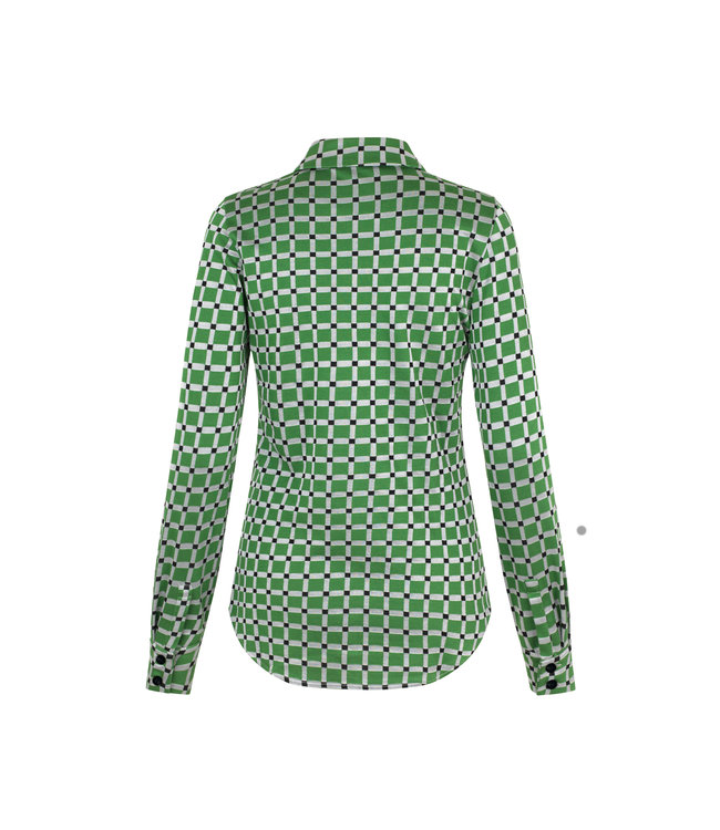 Stine Goya Sabina Shirt - White Graphic Check