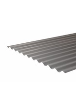 Rechte Golfplaat 76/18, RAL 9006 Blank Aluminium