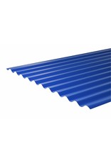 Rechte Golfplaat 76/18, RAL 5010 Gentiaanblauw