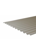 Rechte Golfplaat 76/18, RAL 1015 Licht Ivoor