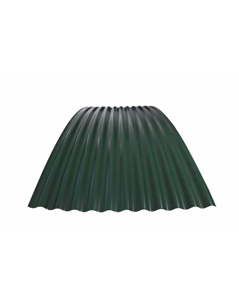 Gebogen Golfplaat 76/18, RAL 6009 Donkergroen