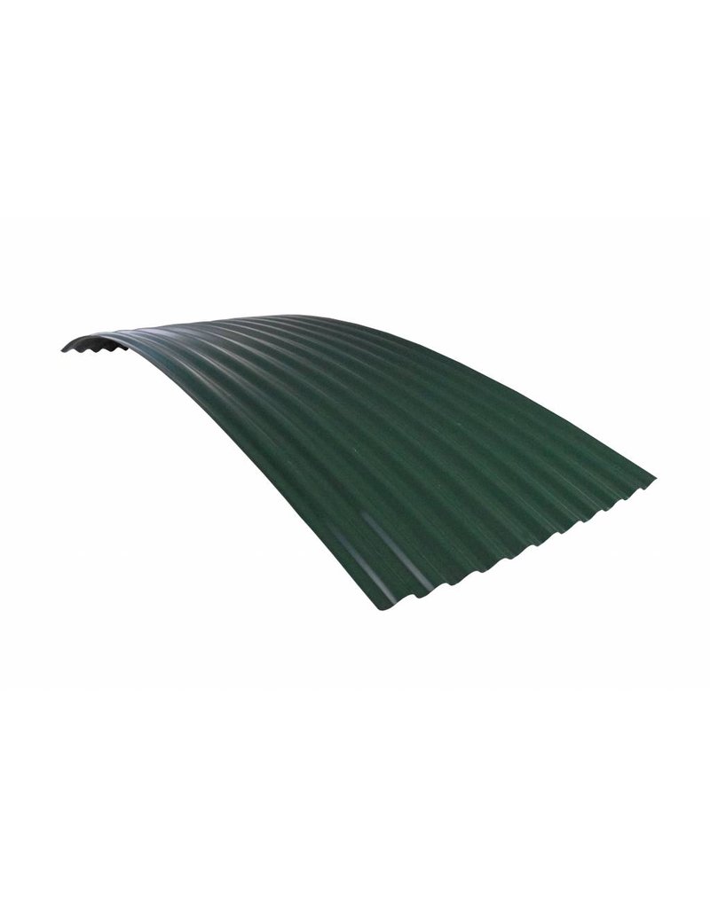 Gebogen Golfplaat 76/18, RAL 6009 Dennengroen