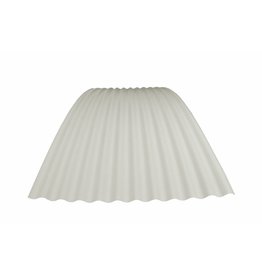 Gebogen Golfplaat 76/18, RAL 1015 Licht Ivoor