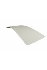 Gebogen Golfplaat 76/18, RAL 1015 Licht Ivoor