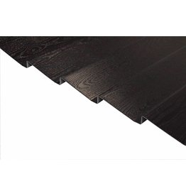 Potdekselplaat Glimmend Zwart, standaard lengtes