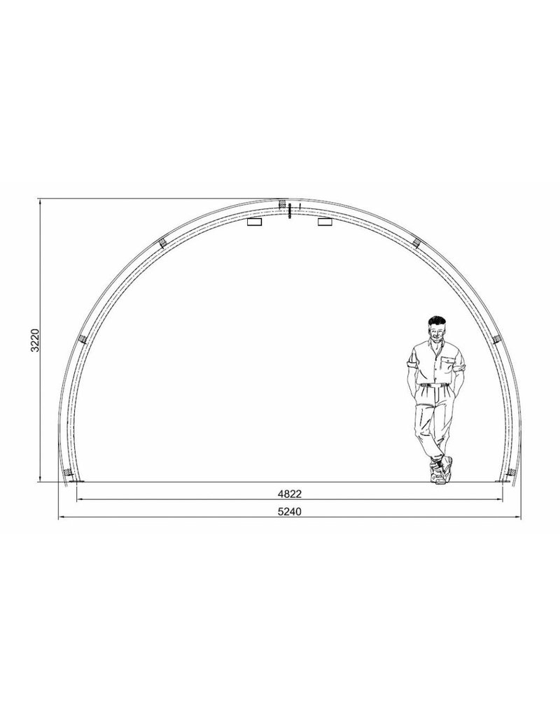 Dierenverblijf R5 Nissenhut