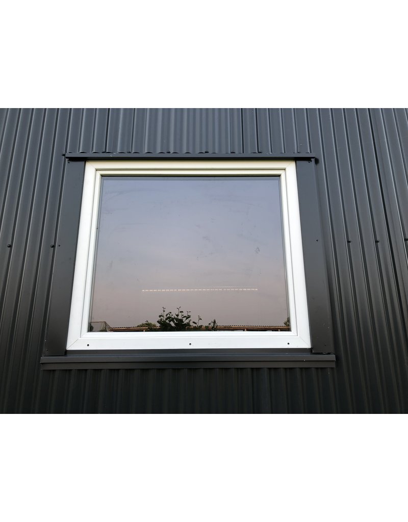 Kunststof draai/kiepraam, geïsoleerd, 1200 x 1050 mm (BxH)