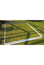 Geïsoleerde Stalen MZ Deuren, RAL 9002 Grijswit, inclusief deurbeslag