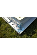 Geïsoleerde Stalen MZ Deuren, RAL 9002 Grijswit, inclusief deurbeslag