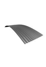 Gebogen Golfplaat 76/18, RAL 9007 Grijs Aluminium