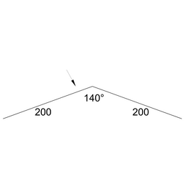 Nokstuk, 200x200 mm RAL 6009 Dennengroen