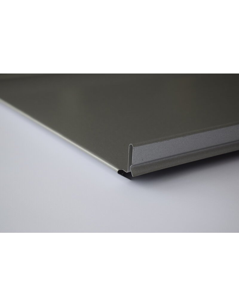 Felsplaat 32/475, Metallic RAL 9006 Blank Aluminium