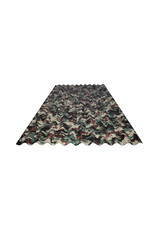 Rechte Golfplaat 76/18, Camouflage print
