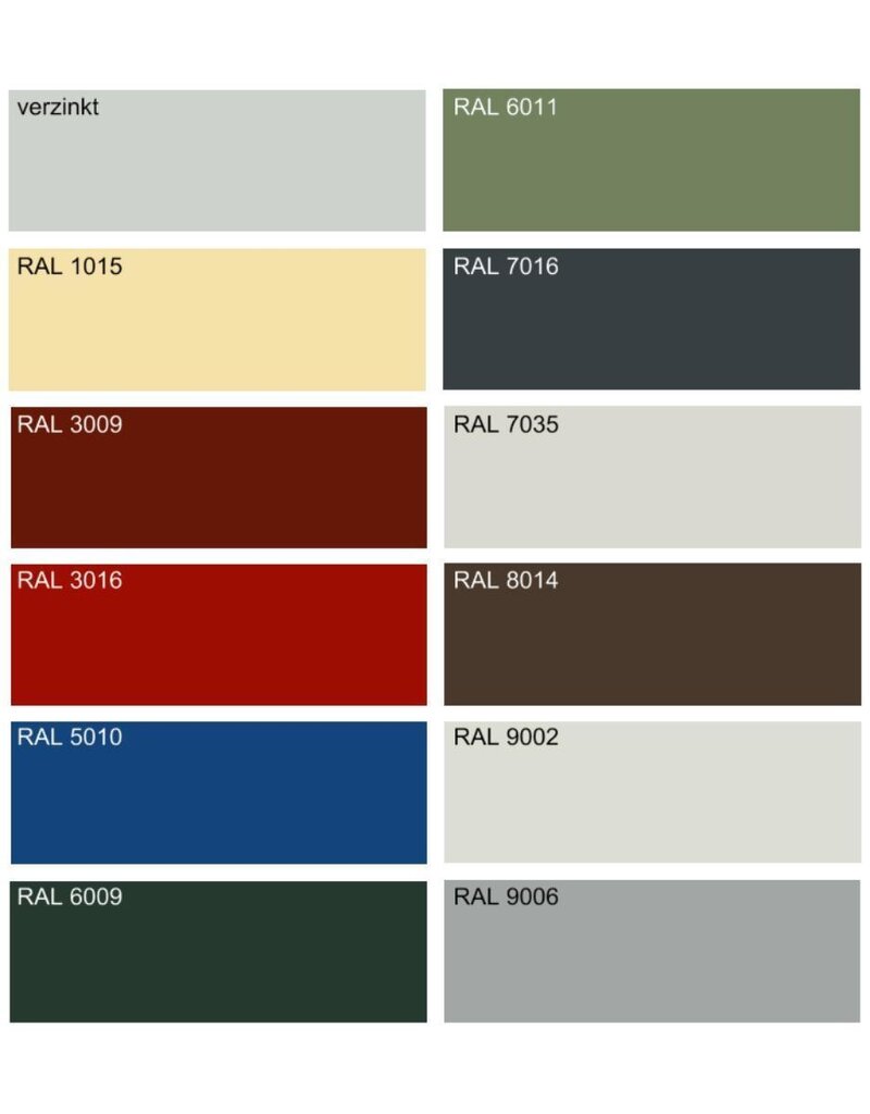 Bouwpakket Variant loods 8m breed