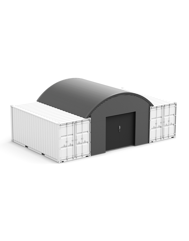 Stalen Containeroverkapping C5 (20 ft)