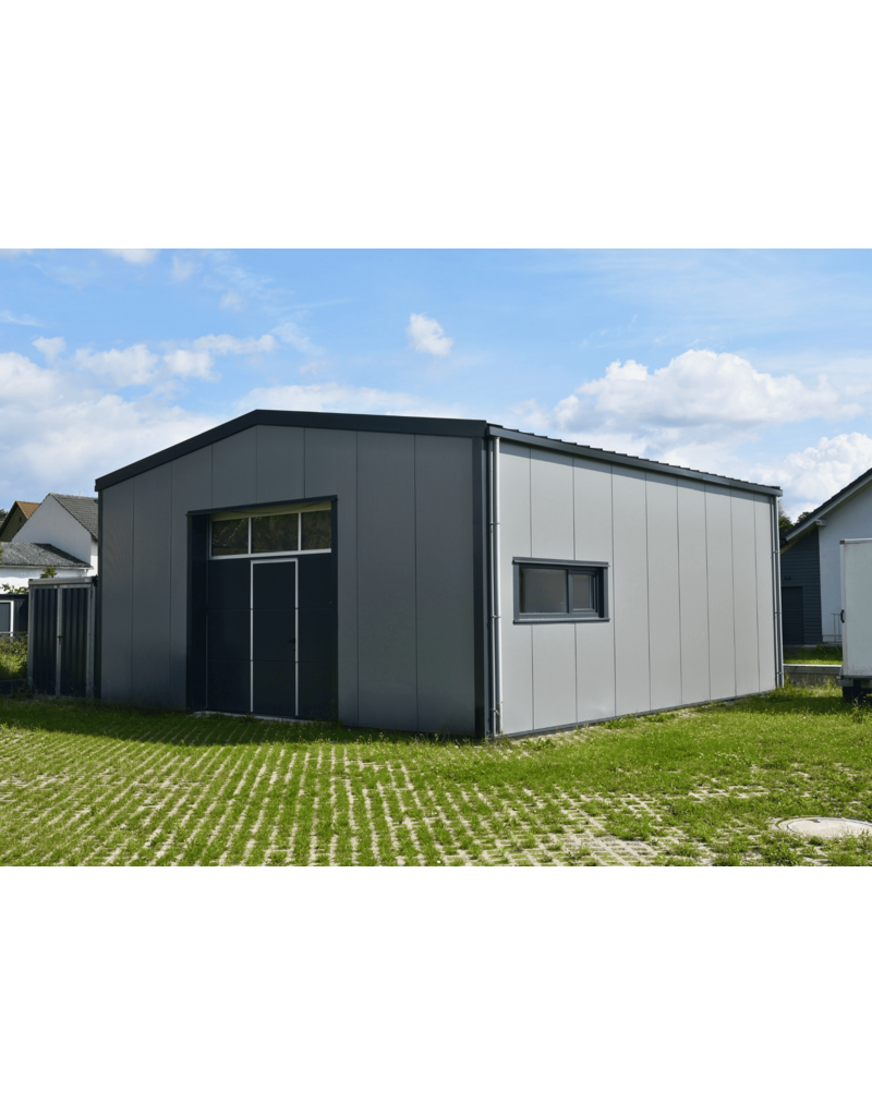 Bouwpakket Zadeldak loods 8m breed