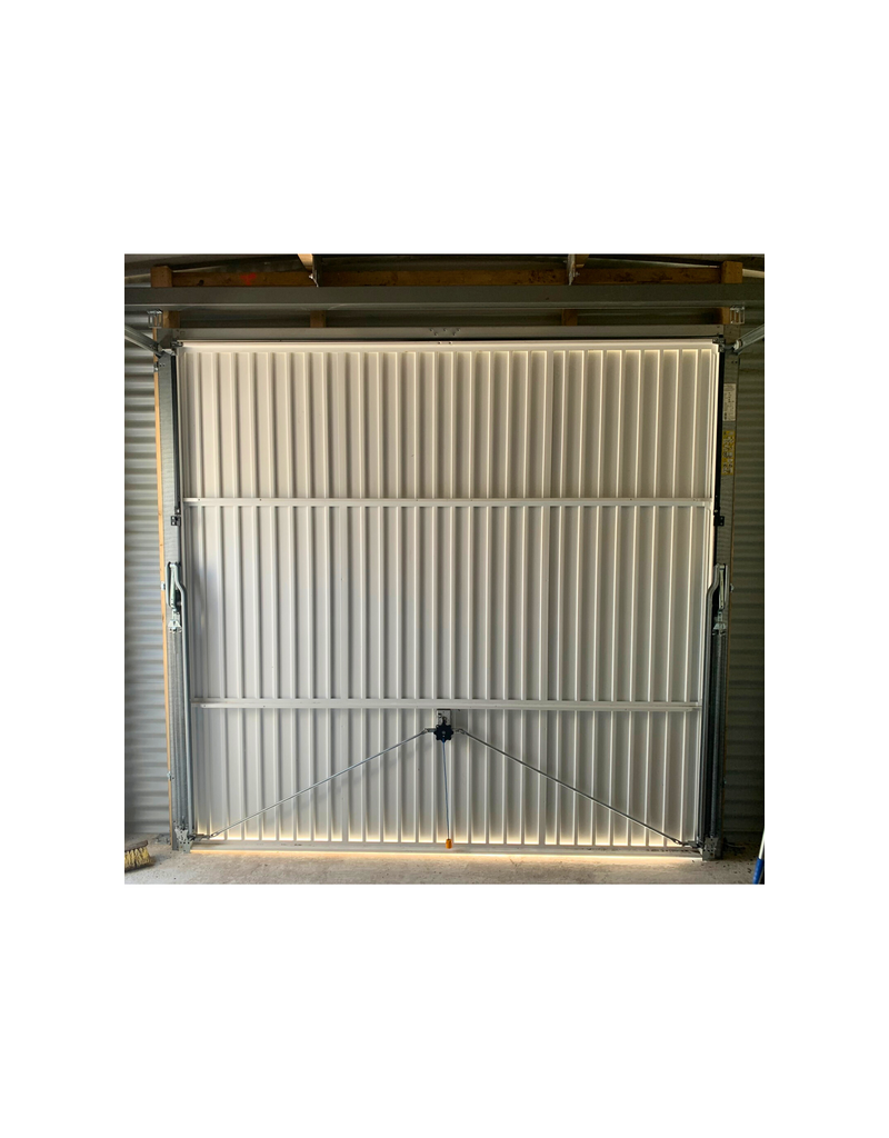 Garagekanteldeur 2500 x 2375 mm, RAL 9016 Verkeerswit