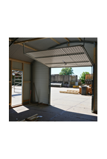 Garagekanteldeur 2500 x 2375 mm, RAL 9016 Verkeerswit