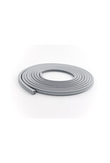 Stalen loopdeur inclusief frame en beslag, RAL9006 Blank Aluminium