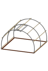 Dierenverblijf - Meerprijs stalen hijsframe