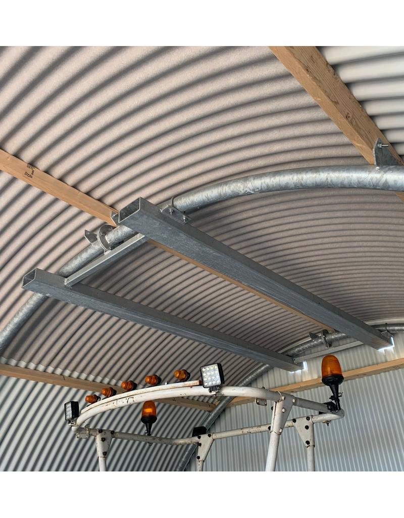 Dierenverblijf - Meerprijs stalen hijsframe