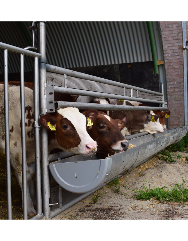 Dierenverblijf - Meerprijs stalen hekwerk
