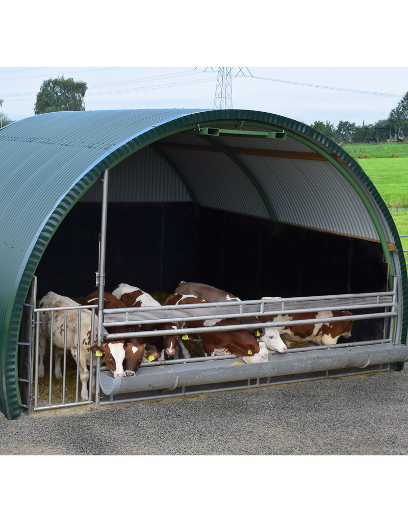 Dierenverblijf - Meerprijs stalen hekwerk
