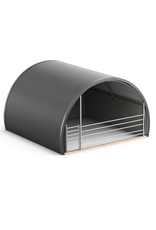 Dierenverblijf - Meerprijs stalen hekwerk