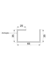 Ondernokstuk Felsplaat L=460 mm