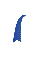 Hoekstuk gebogen, 100x100 mm RAL 5010 Gentiaanblauw