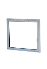 Kunststof draai/kiepraam, geïsoleerd, 1200 x 1050 mm (BxH)