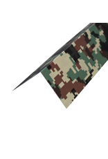 Hoekstuk, 100x100 mm Camouflage print