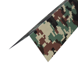 Hoekstuk, 100x100 mm Camouflage print