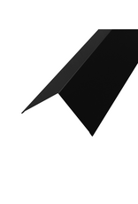 Hoekstuk, 100x100 mm RAL 9005 Gitzwart