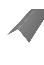 Hoekstuk, 100x100 mm RAL 9007 Grijs Aluminium