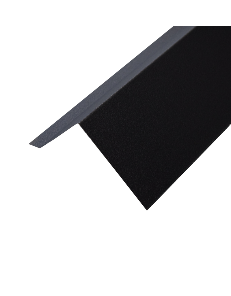 Hoekstuk, 100x100 mm Mat Zwart