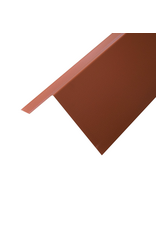 Hoekstuk, 100x100 mm RAL 8004 Terracotta