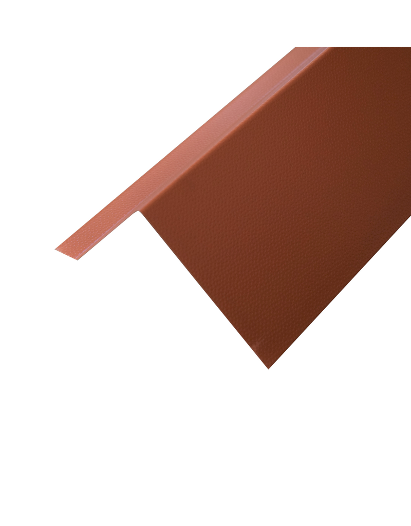 Hoekstuk, 100x100 mm RAL 8004 Terracotta