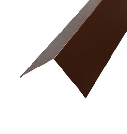 Hoekstuk, 100x100 mm RAL 8014 Sepiabruin