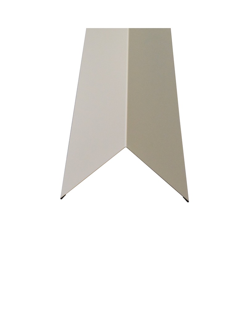 Hoekstuk, 100x100 mm RAL 1015 Licht Ivoor