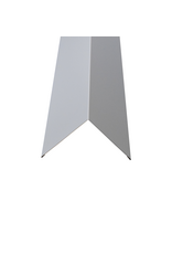 Hoekstuk, 100x100 mm RAL 7035 Lichtgrijs