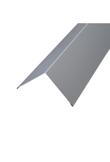 Hoekstuk, 100x100 mm RAL 9006 Blank Aluminium