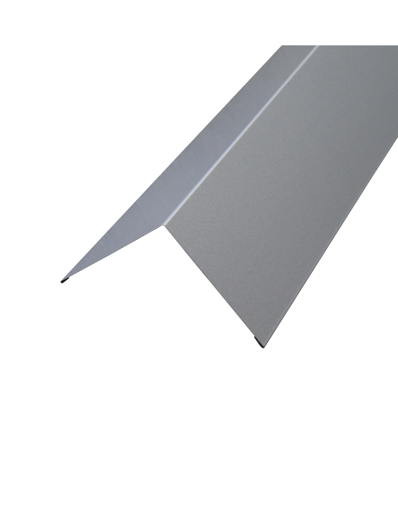 Hoekstuk, 100x100 mm RAL 9006 Blank Aluminium