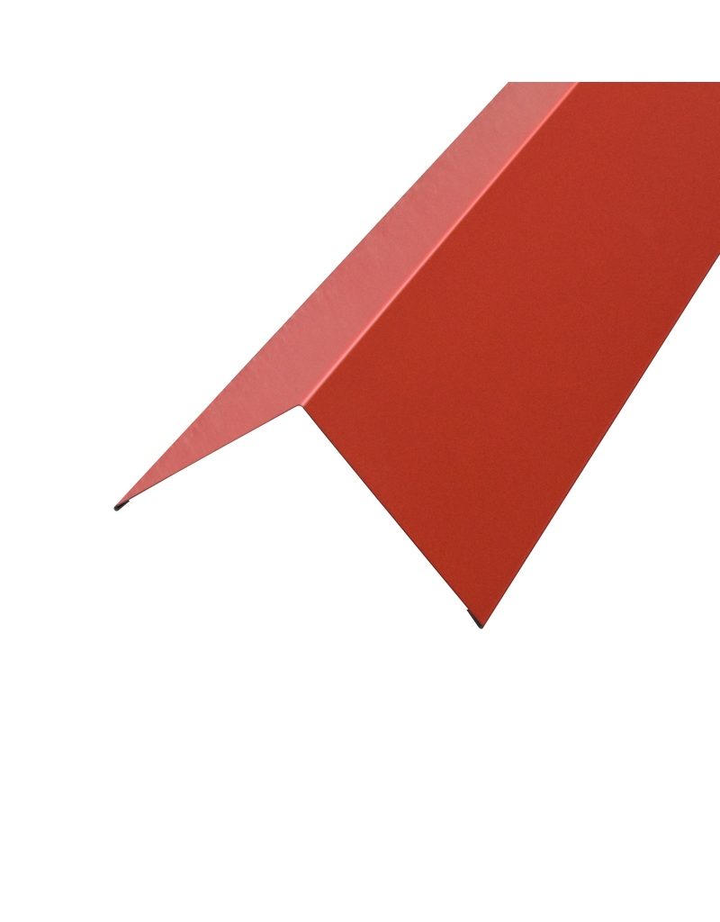 Hoekstuk, 100x100 mm RAL 3016 Koraalrood