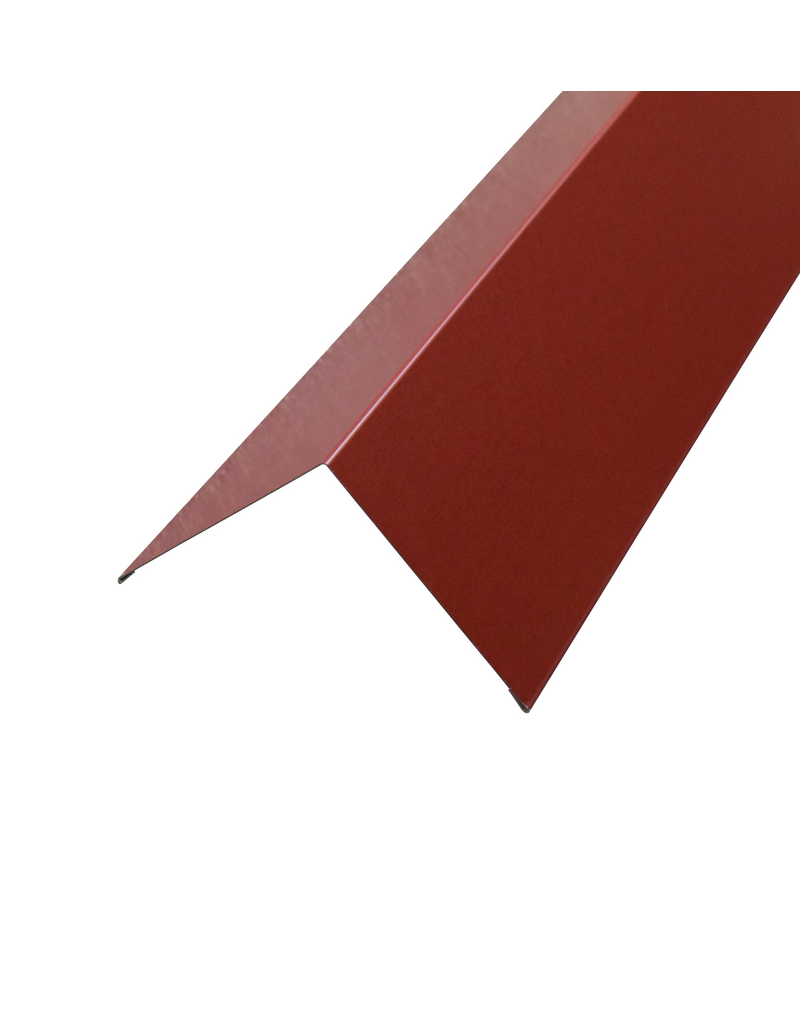 Hoekstuk, 100x100 mm RAL 3009 Oxiderood