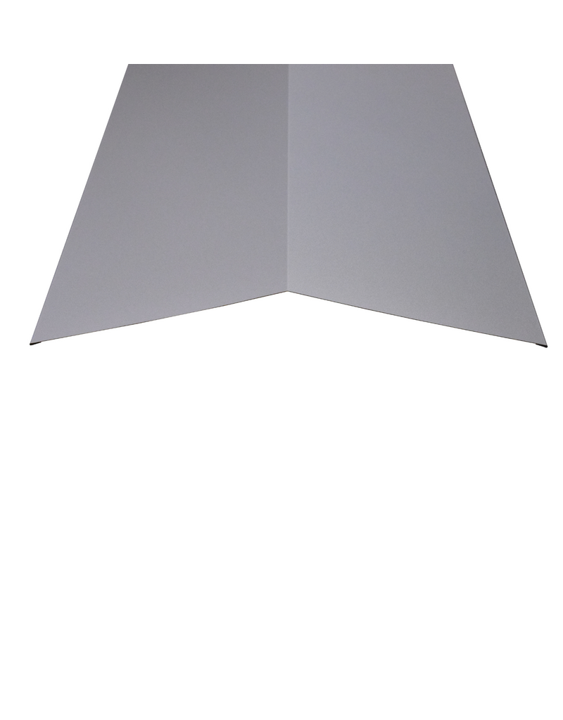 Nokstuk 200x200 mm RAL 9006 Blank Aluminium