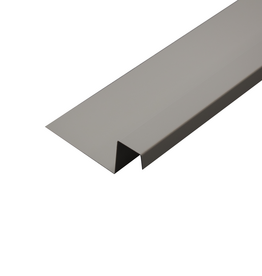 Lekdorpel, 80/40/25/15 mm, RAL 9006 Blank Aluminium