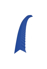 Hoekstuk gebogen, 100x100 mm RAL 5010 Gentiaanblauw